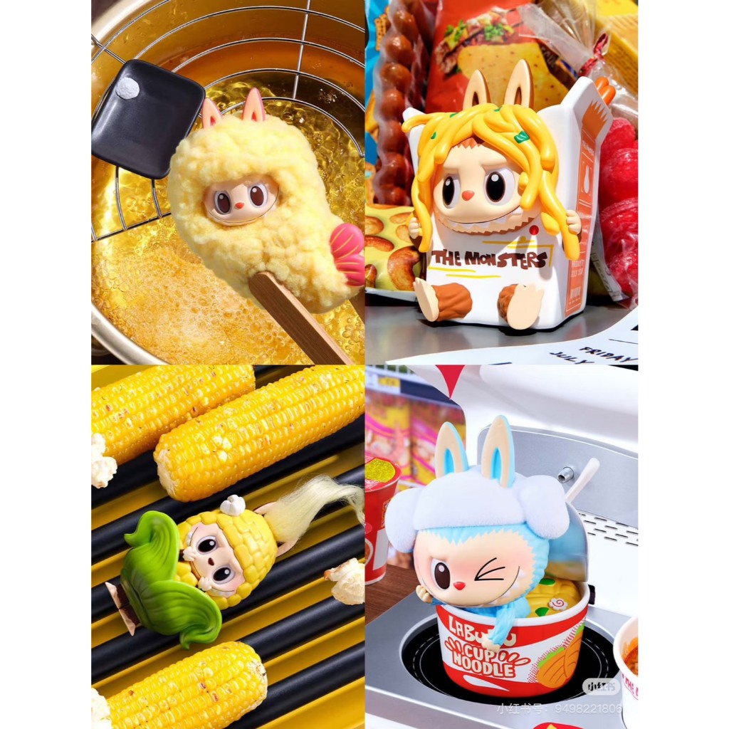 快速預購 ✅ Labubu 怪味便利店 確認款 隱藏 泡泡瑪特 盲盒 公仔 popmart 炸蝦 微波爐 泡麵 飯糰