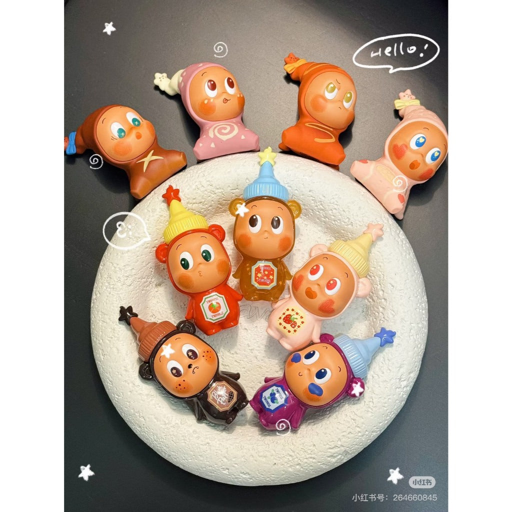 快速預購⚡ 星星人 隨心配 確認款 萌粒  泡泡瑪特 popmart 公仔 盲盒 番茄醬 糖霜餅乾 隱藏 星星糖 曲奇餅