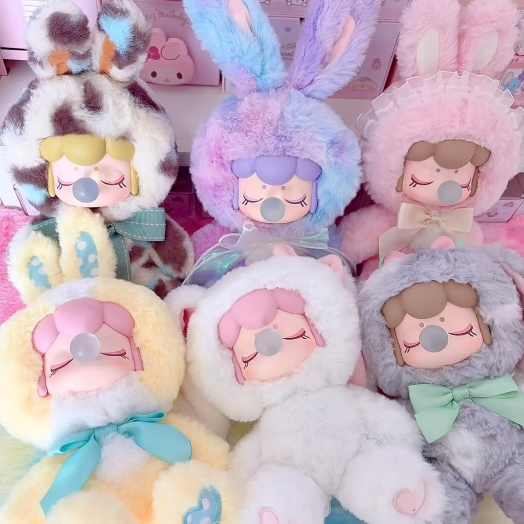 快速預購 ✅ Nanci 閃光毛絨小兔 公仔 毛絨娃娃 搪膠掛件 掛飾 盲盒 若來 ROLIFE 確認款 隱藏 囡茜