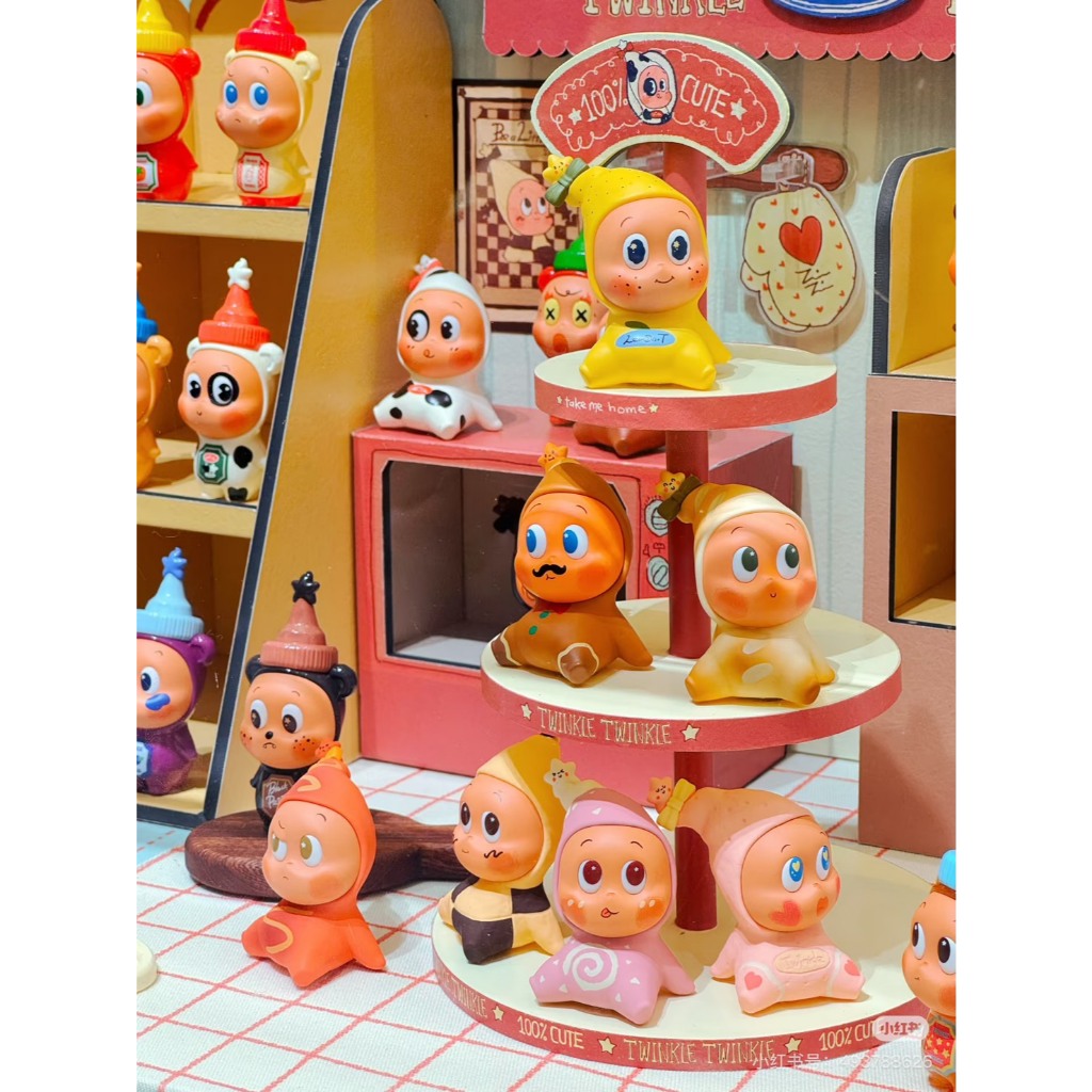 快速預購⚡ 星星人 隨心配 確認款 萌粒  泡泡瑪特 popmart 公仔 盲盒 番茄醬 糖霜餅乾 隱藏 星星糖 曲奇餅