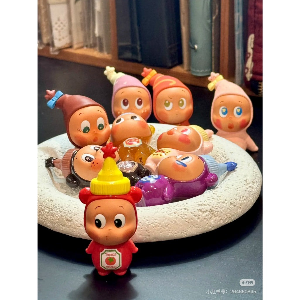 快速預購⚡ 星星人 隨心配 確認款 萌粒  泡泡瑪特 popmart 公仔 盲盒 番茄醬 糖霜餅乾 隱藏 星星糖 曲奇餅