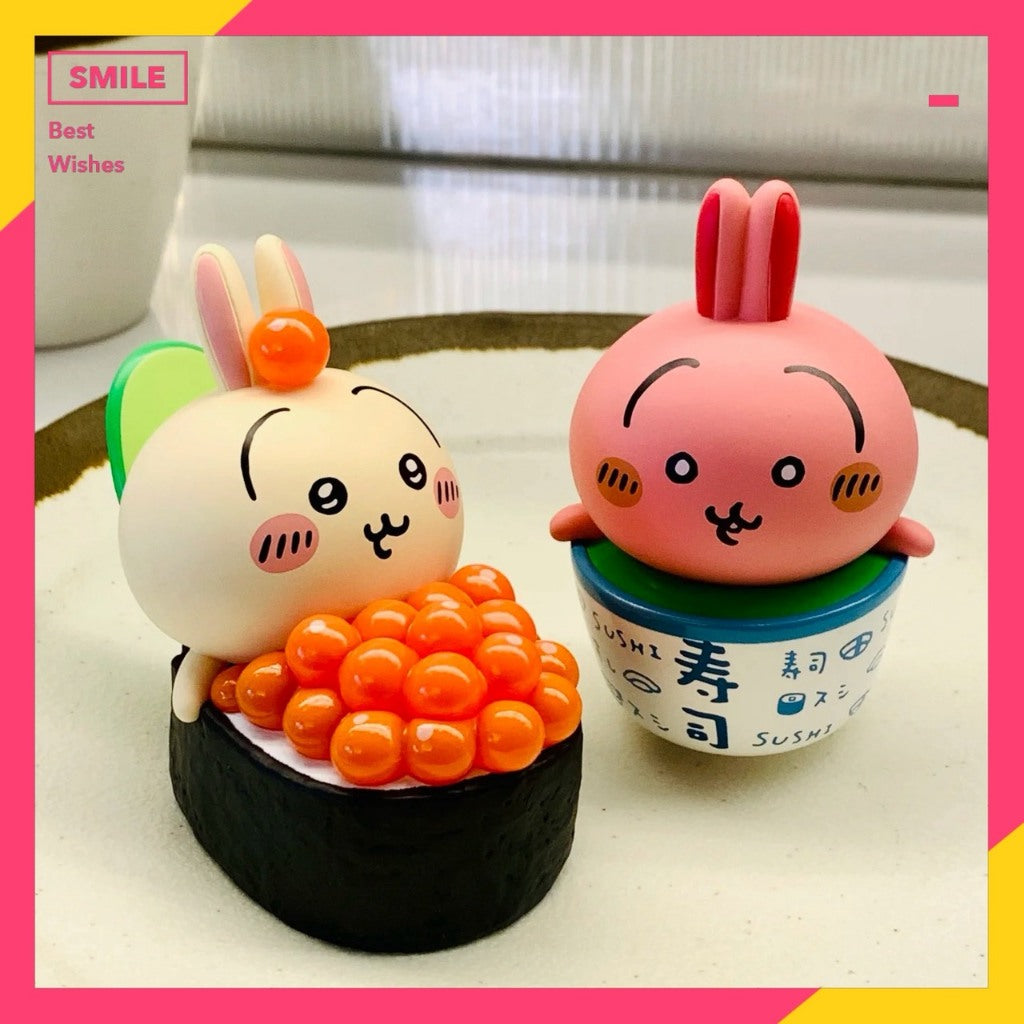 快速預購 🔥 吉伊卡哇 壽司系列 Miniso 確認款 盲盒 掛件 名創優品 烏薩奇 小八 手捲 chiikawa 公仔