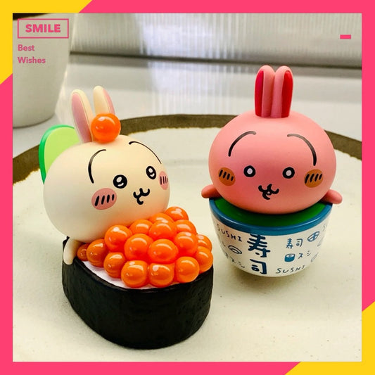 快速預購 🔥 吉伊卡哇 壽司系列 Miniso 確認款 盲盒 掛件 名創優品 烏薩奇 小八 手捲 chiikawa 公仔
