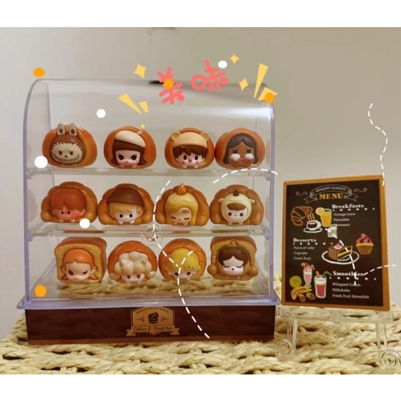 快速預購 ✅ 麵包萌粒  泡泡萌粒 pop bean 食玩 迷你公仔 泡泡瑪特 popmart 麵包 labubu