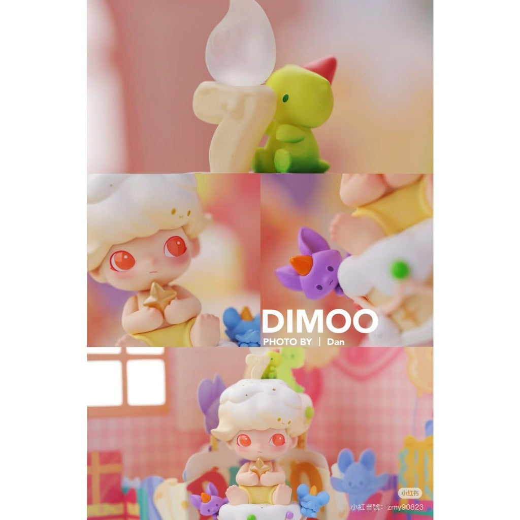 快速預購 ✅ Dimoo 七週年吊卡 生日吊卡 七週年 生日手辦 泡泡瑪特 popmart 公仔 盲盒 禮盒 週年吊卡