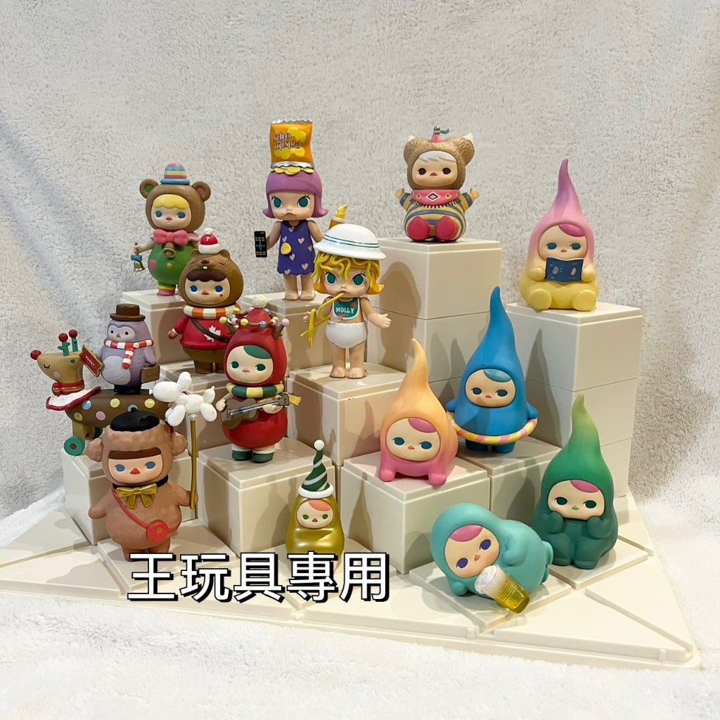 特價優惠中 🔥 積木展示盒 免組裝 收納盒 公仔展示盒 泡泡瑪特 popmart 壓克力盒 收藏盒 展示櫃 可堆疊