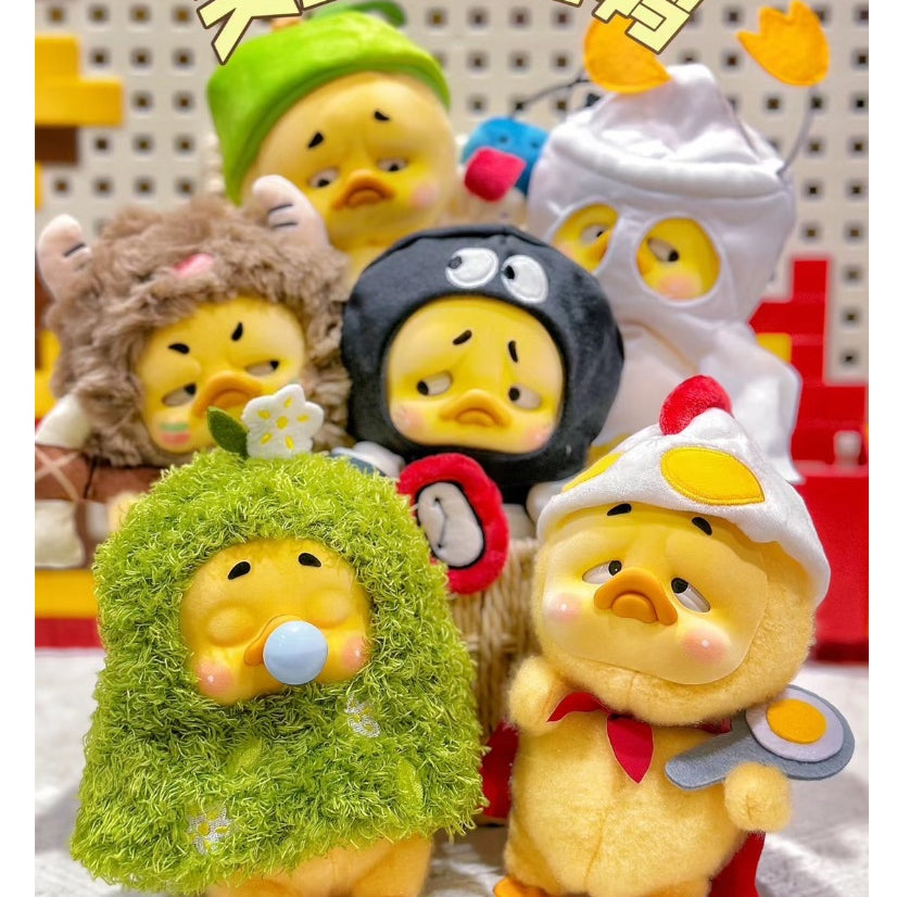 快速預購 ✅ 天生任性鴨 確認款 拯救世界鴨 19八3 公仔 盲盒 偷摸時間鴨 別來搗蛋鴨 搪膠毛絨娃娃 毛絨娃娃