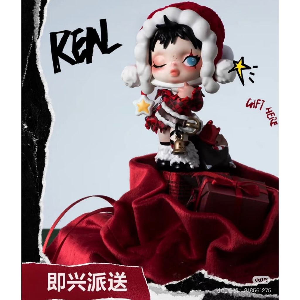 快速預購 ✅  Skullpanda 許願時間到 確認款 盲盒 盒玩 聖誕 隱藏 公仔 泡泡瑪特 願望頌歌 雪地詩人