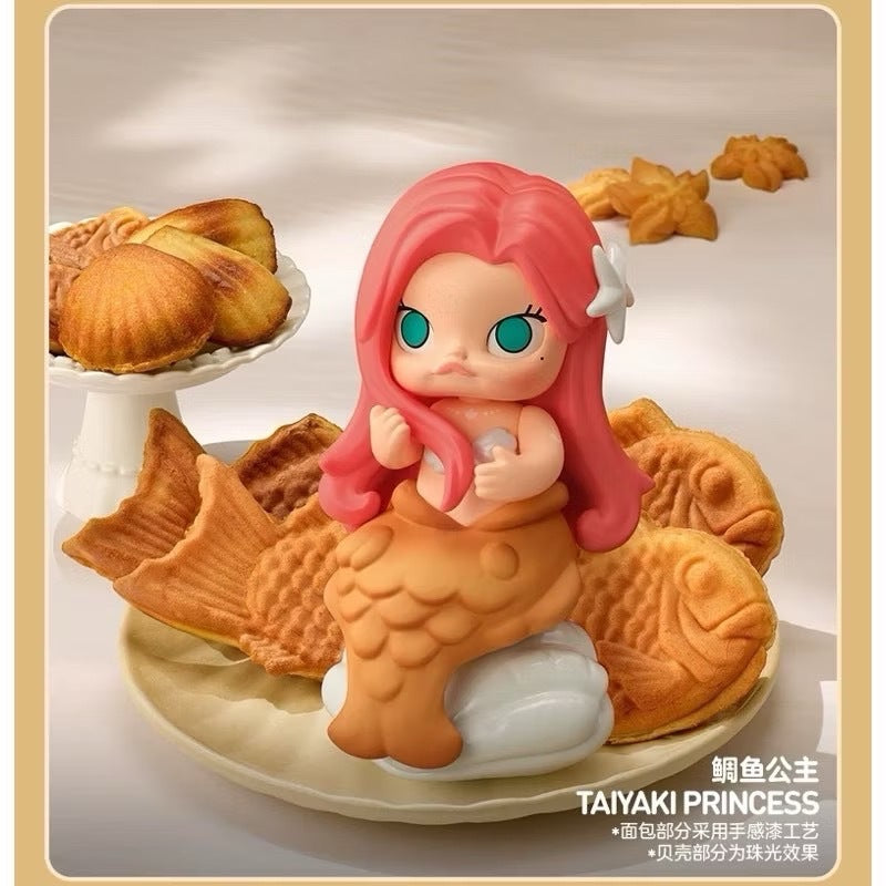 快速預購 🔥 Molly 麵包腦袋 茉莉 公仔 盲盒 確認款 隱藏 鬆軟麵包鞋 鱷魚先動的口 泡泡瑪特 popmart