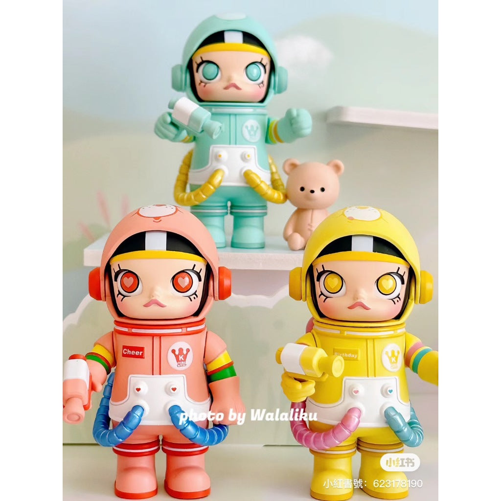 隱藏超優惠 ✅ Molly 100% 二代 泡泡瑪特 Pop mart  MEGA SPACE 100% 確認款 宇航員