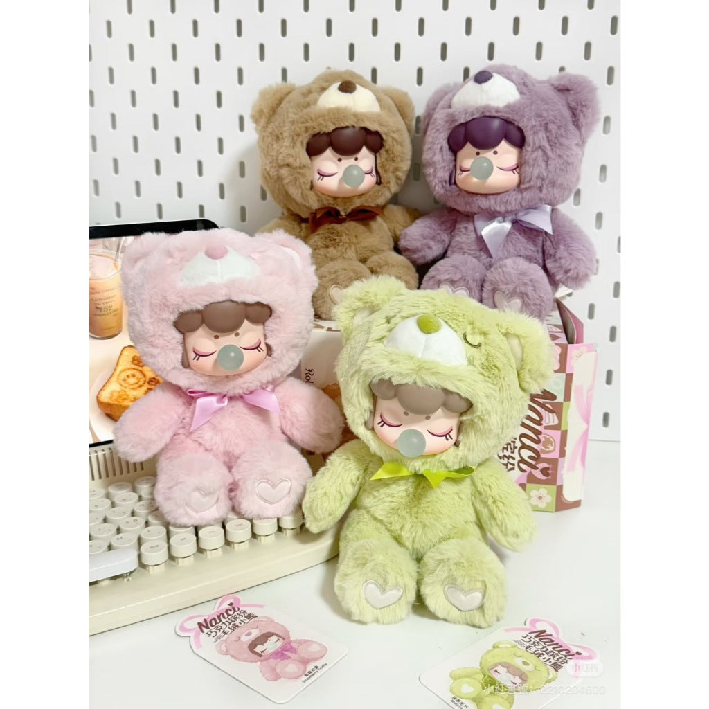 快速預購 ✅ Nanci 巧克力繽紛小熊 公仔 毛絨娃娃 搪膠掛件 掛飾 盲盒 若來 ROLIFE 確認款 隱藏 囡茜