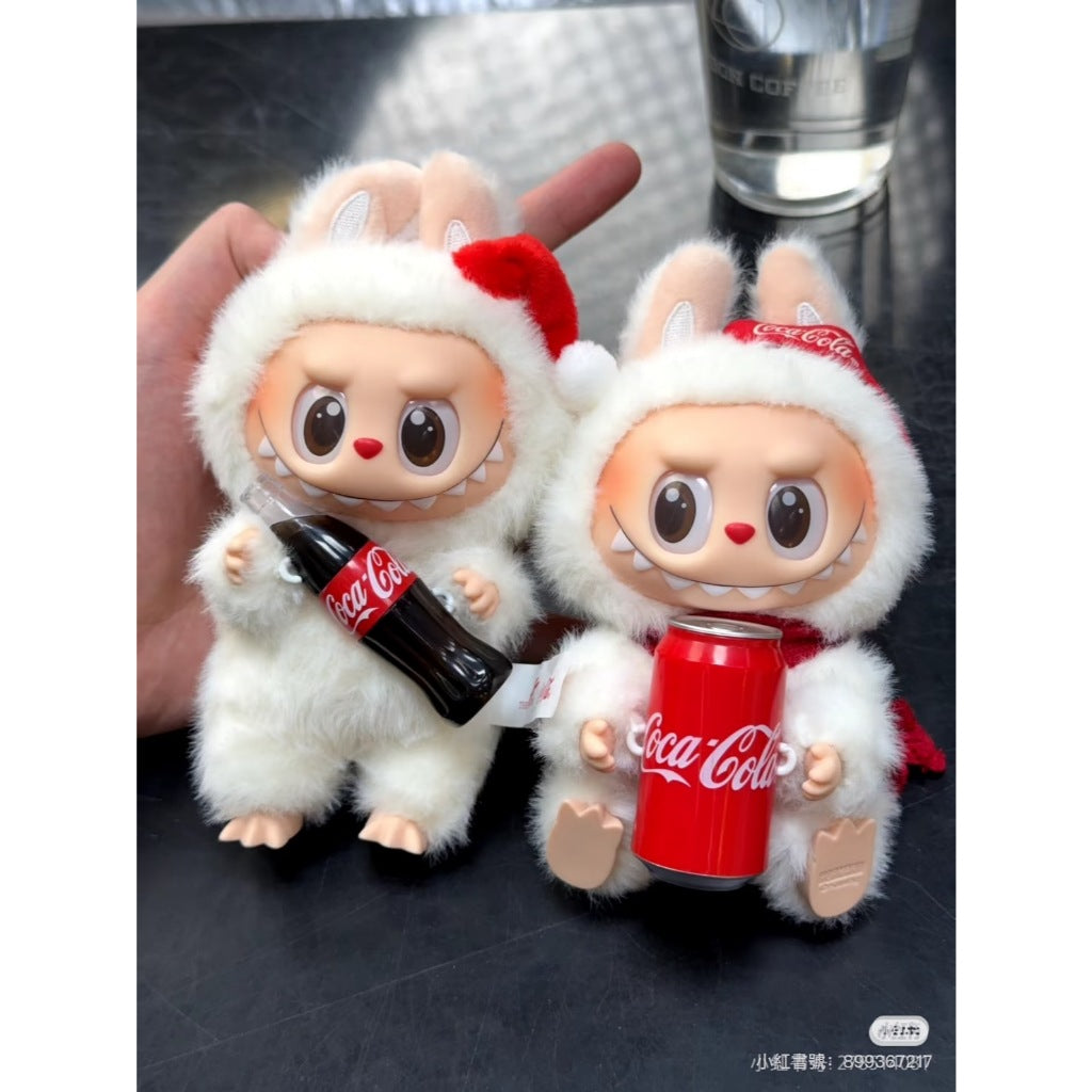 快速預購 ✅ Labubu 可口可樂掛件 確認款 隱藏 盲盒 快樂因子 公仔 驚喜特搖 毛絨娃娃 搪膠掛件 泡泡瑪特