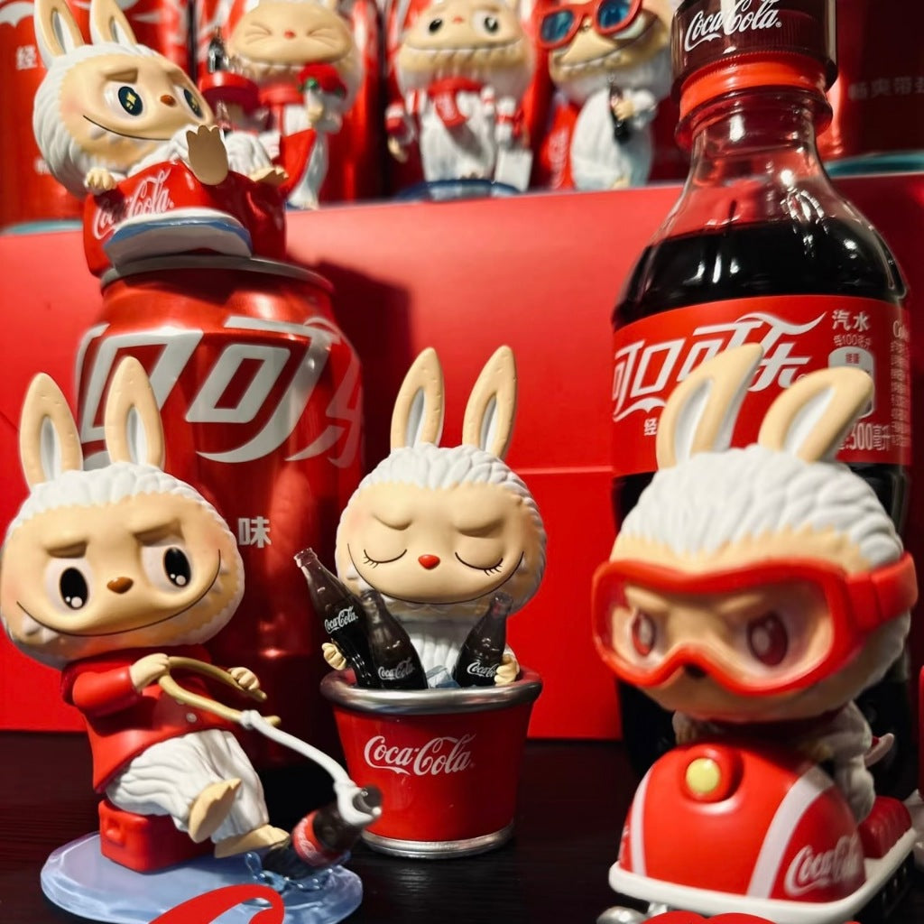 快速預購 ✅ Labubu 可口可樂 確認款 隱藏 泡泡瑪特 popmart 公仔 瘋狂駕駛 神秘小雪人 精靈快遞