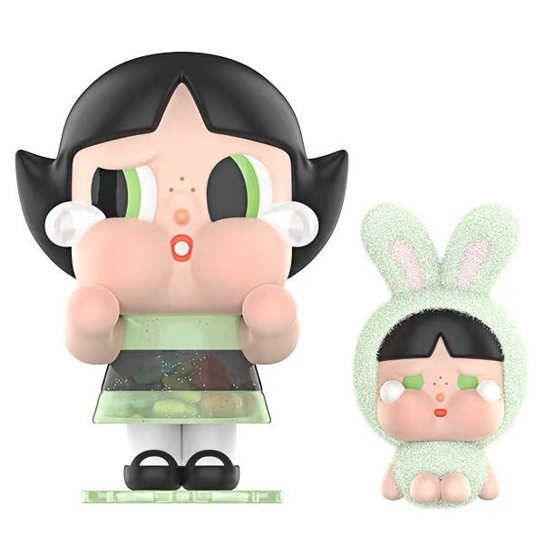 快速預購 ✅ 哭娃 飛天小女警 【中娃】 Crybaby 確認款 公仔 花花 泡泡 毛毛 吊卡 泡泡瑪特 手辦