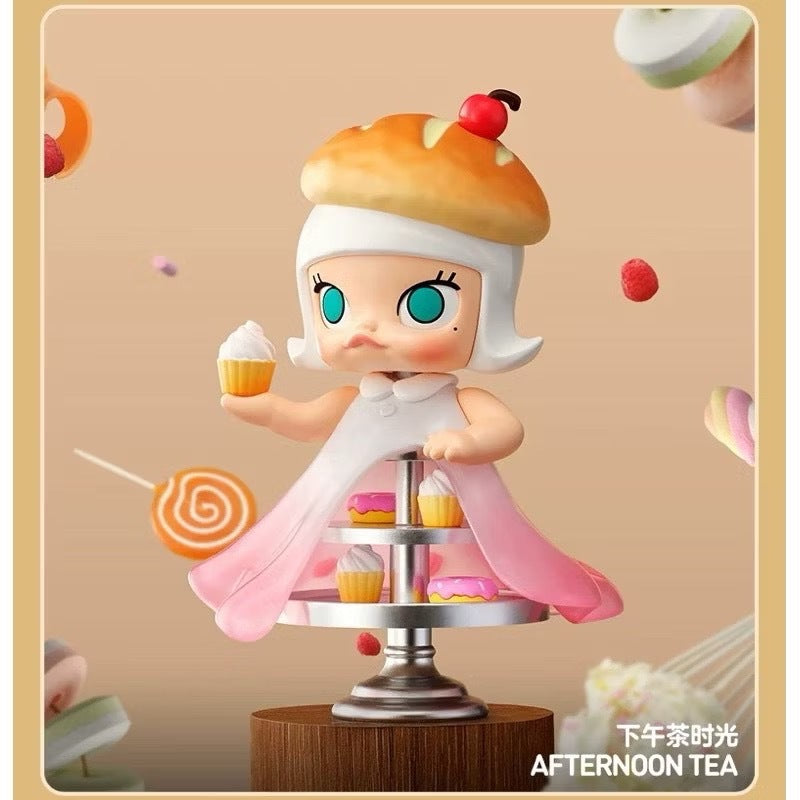 快速預購 🔥 Molly 麵包腦袋 茉莉 公仔 盲盒 確認款 隱藏 鬆軟麵包鞋 鱷魚先動的口 泡泡瑪特 popmart