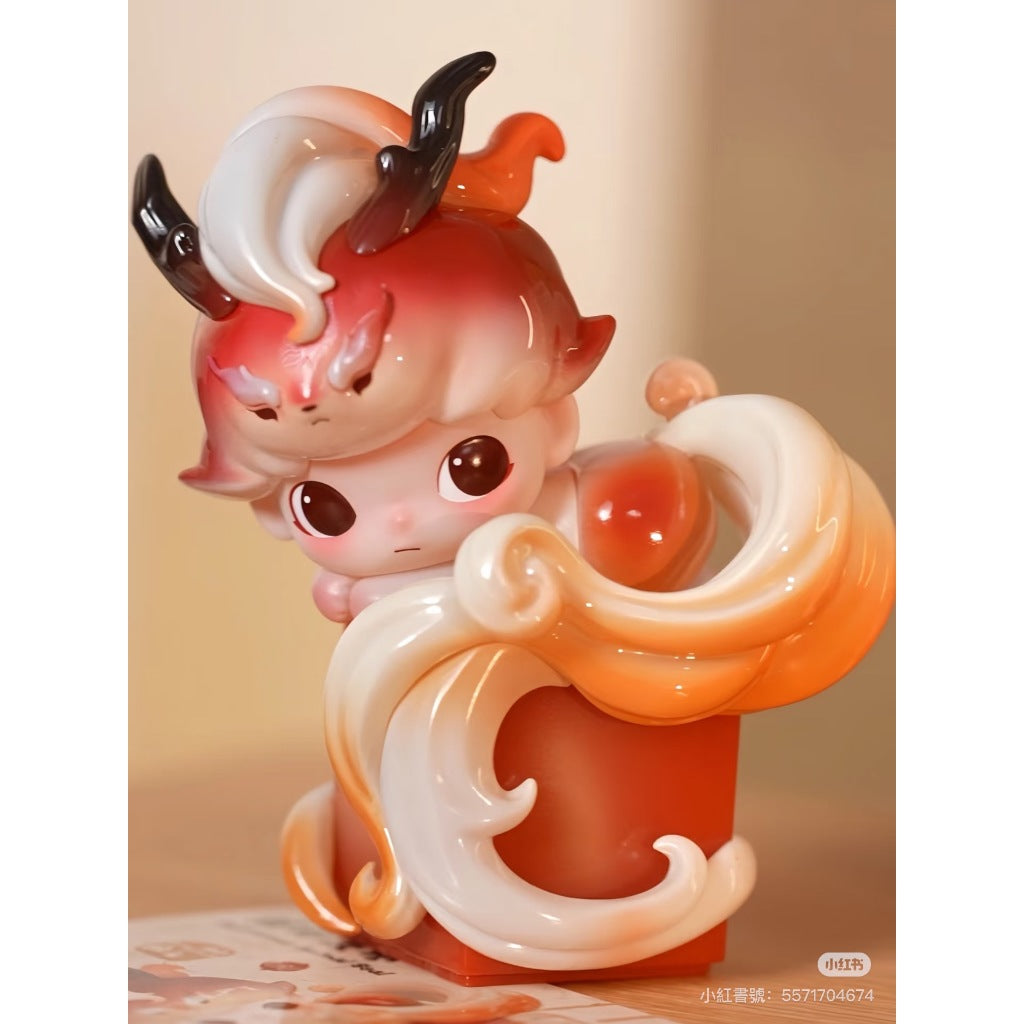 快速預購 ✅ Dimoo 一盞風月 確認款 泡泡瑪特 popmart 公仔 屋脊神獸 瑞獸印章 靈芝如意 隱藏 吟醉