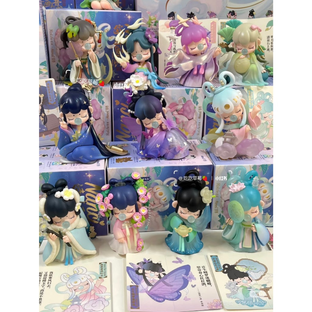 快速預購 ✅ Nanci 詩情畫意 隱藏 確認款 若来 rolife 國風 端盒 公仔 眾裡尋他千百度 庄生曉夢迷蝴蝶