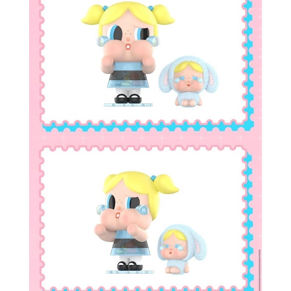 快速預購 ✅ 哭娃 飛天小女警 【中娃】 Crybaby 確認款 公仔 花花 泡泡 毛毛 吊卡 泡泡瑪特 手辦