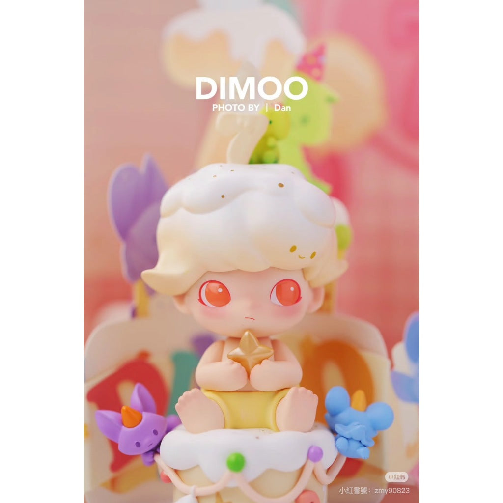 快速預購 ✅ Dimoo 七週年吊卡 生日吊卡 七週年 生日手辦 泡泡瑪特 popmart 公仔 盲盒 禮盒 週年吊卡