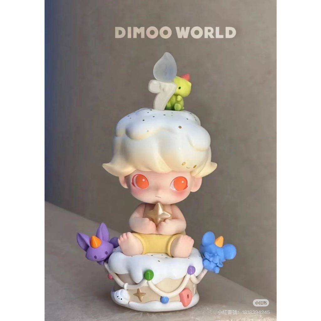 快速預購 ✅ Dimoo 七週年吊卡 生日吊卡 七週年 生日手辦 泡泡瑪特 popmart 公仔 盲盒 禮盒 週年吊卡