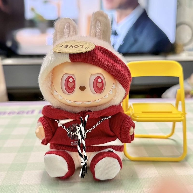 特價優惠中 🔥 Labubu 娃衣 南瓜 坐坐系列 馬卡龍系列 搪膠 毛絨 娃包 娃娃衣服 掛件 泡泡瑪特 公仔 收納包