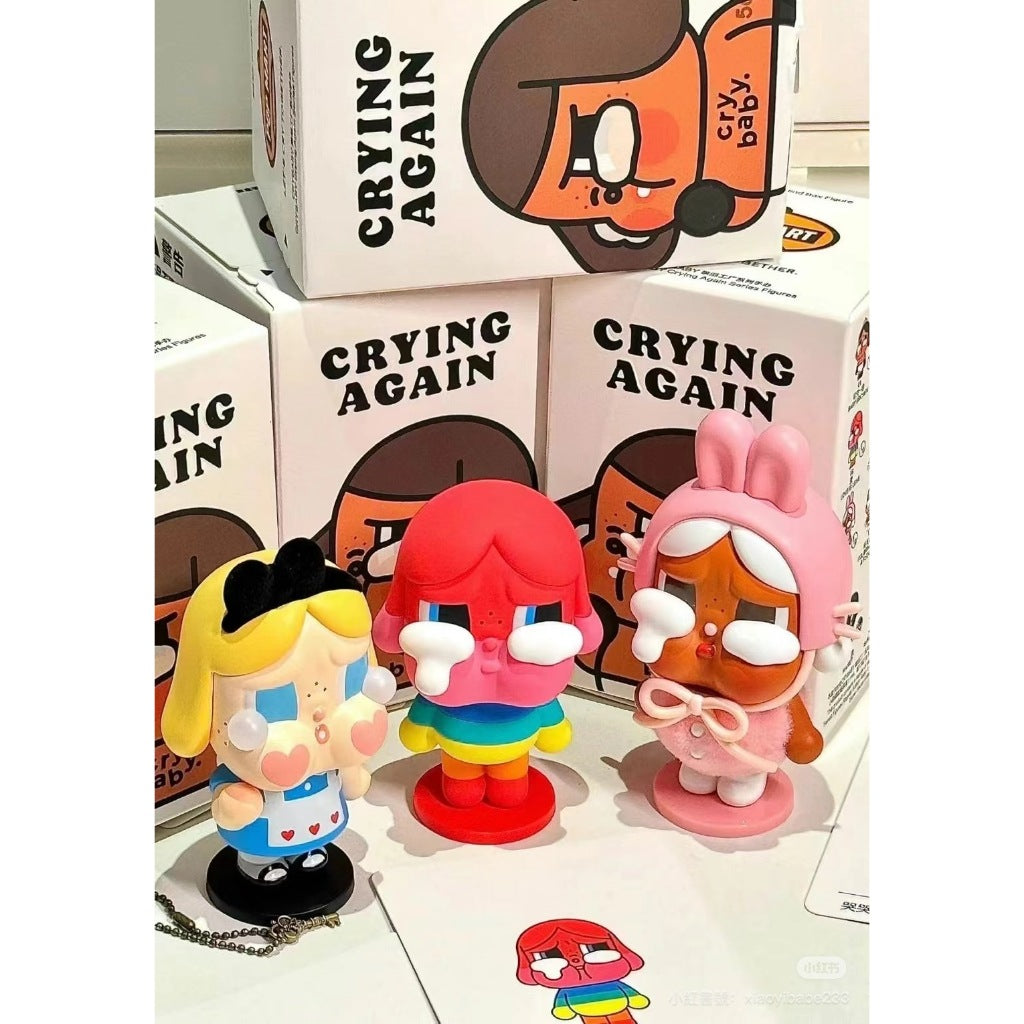 快速預購 ✅ 哭娃 眼淚工廠 Crybaby 確認款 隱藏 初生 泡泡瑪特 愛麗絲 心碎女王 popmart 哭哭兔