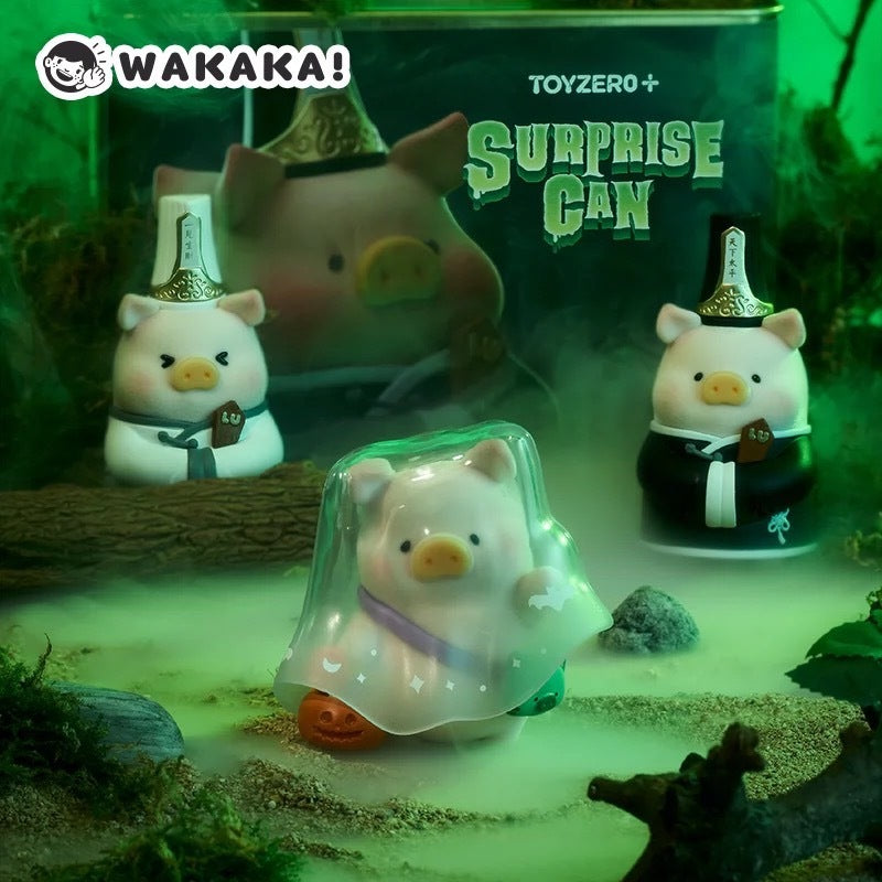 快速預購 📣 Lulu豬 驚喜滿罐 一代二代 驚嚇古墓 古堡 黑白無常 公仔 木乃伊 52toys 萬聖節 殭屍 幽靈