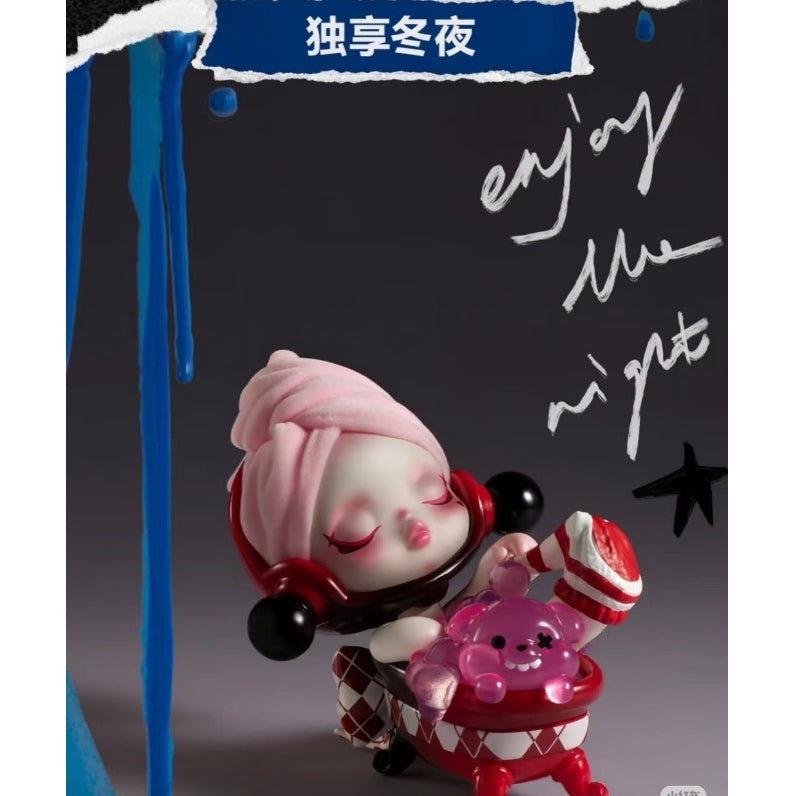 快速預購 ✅  Skullpanda 許願時間到 確認款 盲盒 盒玩 聖誕 隱藏 公仔 泡泡瑪特 願望頌歌 雪地詩人