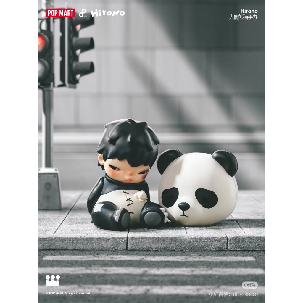 快速預購 ✅ 小野 人偶熊貓吊卡 熊貓吊卡 公仔 泡泡瑪特 popmart 手辦 盲盒 盲抽 盒玩 hirono
