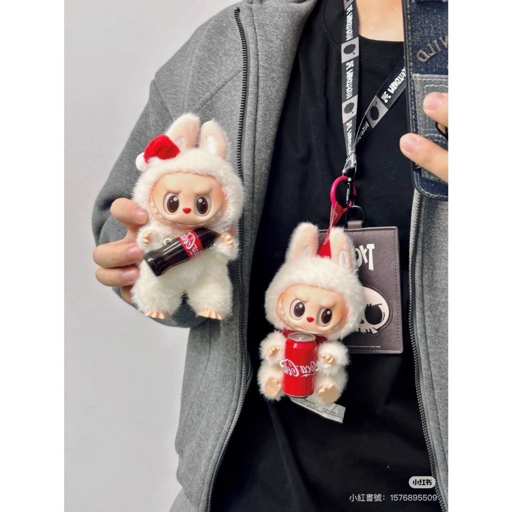 快速預購 ✅ Labubu 可口可樂掛件 確認款 隱藏 盲盒 快樂因子 公仔 驚喜特搖 毛絨娃娃 搪膠掛件 泡泡瑪特