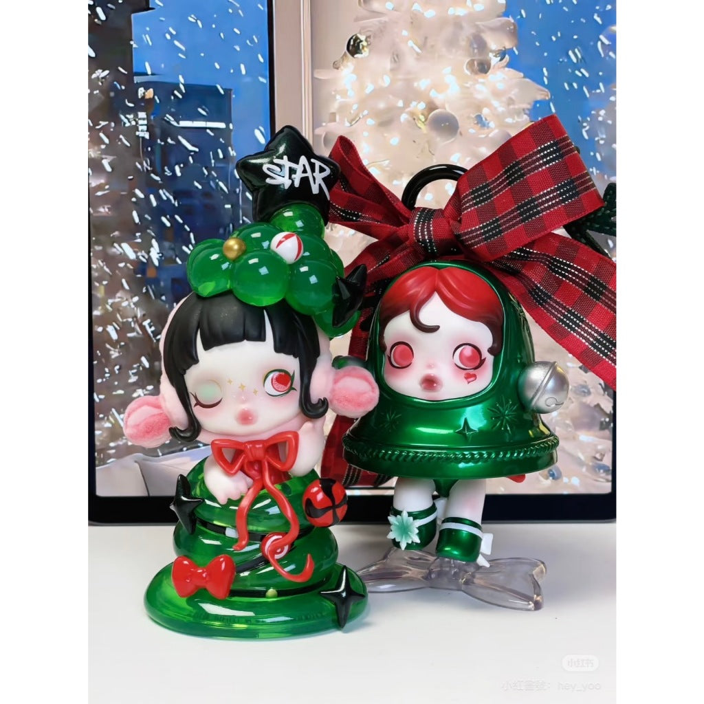 快速預購 ✅  Skullpanda 許願時間到 確認款 盲盒 盒玩 聖誕 隱藏 公仔 泡泡瑪特 願望頌歌 雪地詩人