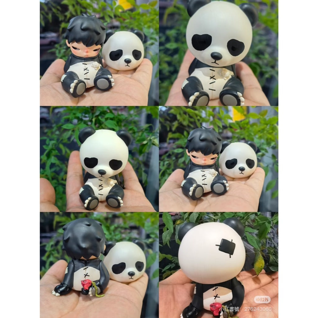 快速預購 ✅ 小野 人偶熊貓吊卡 熊貓吊卡 公仔 泡泡瑪特 popmart 手辦 盲盒 盲抽 盒玩 hirono