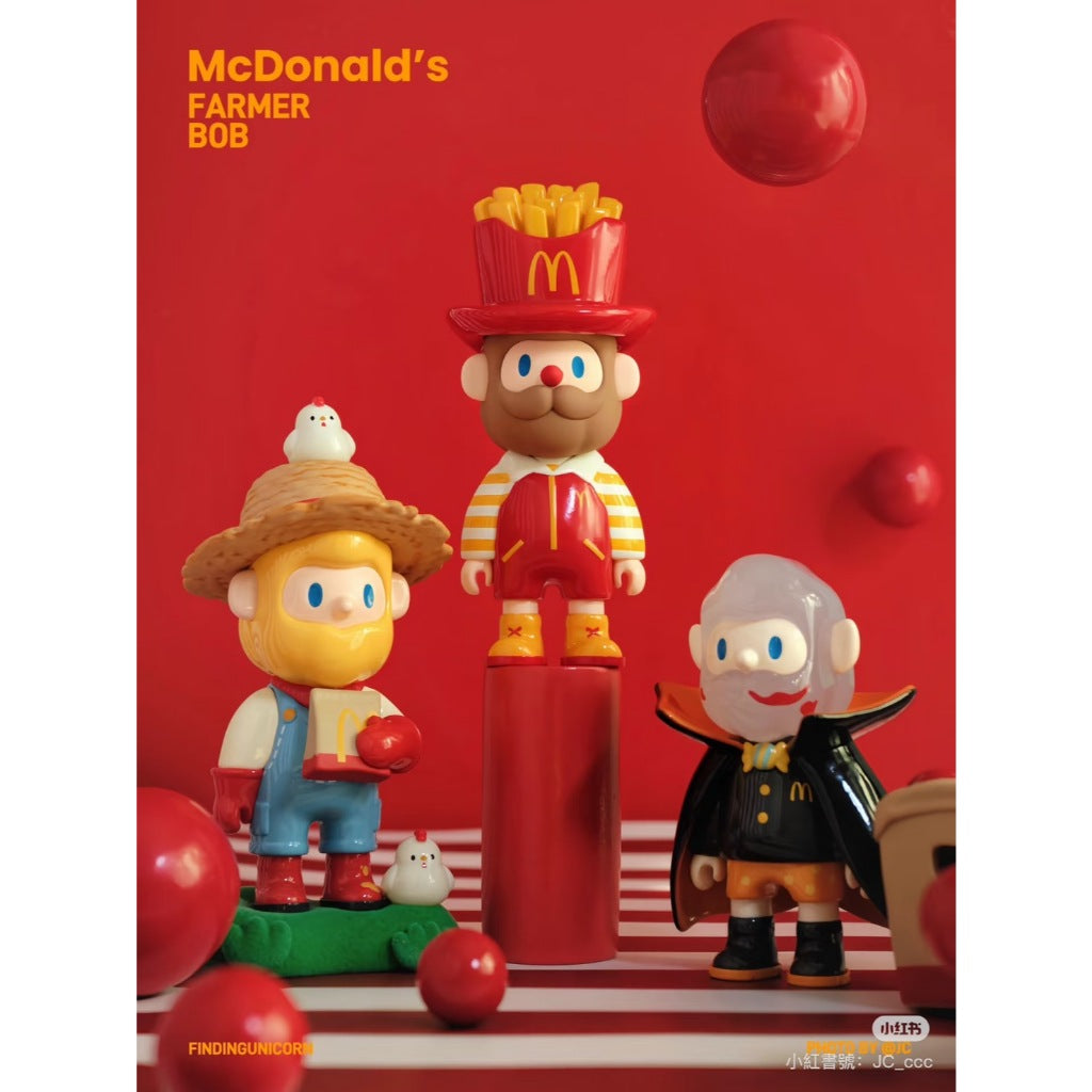 快速預購 ✅ BOB 麥麥農場 麥當勞聯名 farmer bob 男友 公仔 盲盒 吊卡 雞仔密友 板燒堡寶 搗蛋爵士