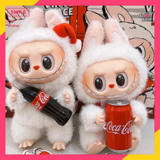快速預購 ✅ Labubu 可口可樂掛件 確認款 隱藏 盲盒 快樂因子 公仔 驚喜特搖 毛絨娃娃 搪膠掛件 泡泡瑪特