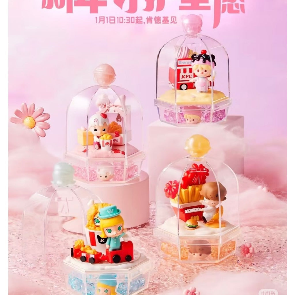 快速預購🔥 肯德基 MINE ME molly dimoo hacipupu 小甜豆 確認款 泡泡瑪特 聯名公仔 KFC
