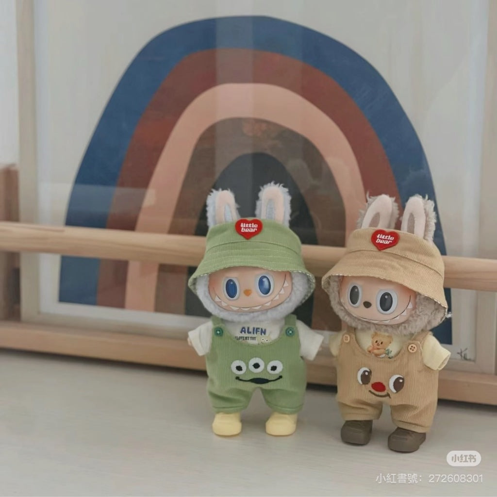 特價優惠中 🔥 Labubu 娃衣 南瓜 坐坐系列 馬卡龍系列 搪膠 毛絨 娃包 娃娃衣服 掛件 泡泡瑪特 公仔 收納包