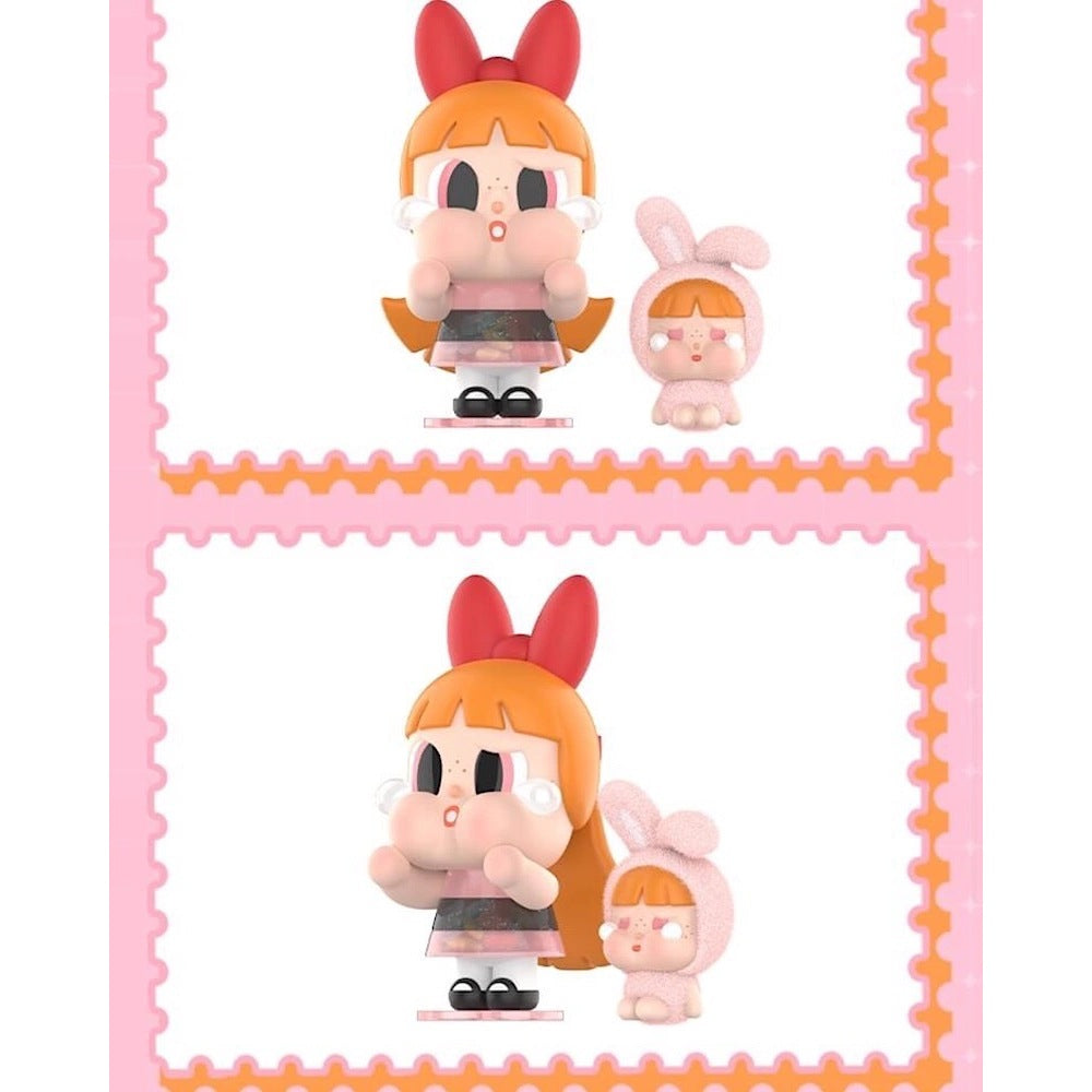 快速預購 ✅ 哭娃 飛天小女警 【中娃】 Crybaby 確認款 公仔 花花 泡泡 毛毛 吊卡 泡泡瑪特 手辦