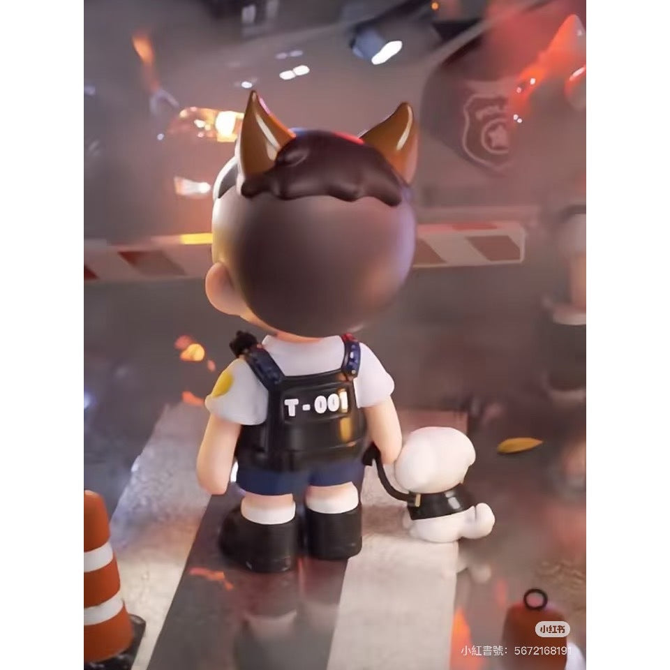 快速預購 ✅ Rayan 特警小狼 吊卡 TNT space 手辦 盲盒 公仔 擺件 萊恩 特警