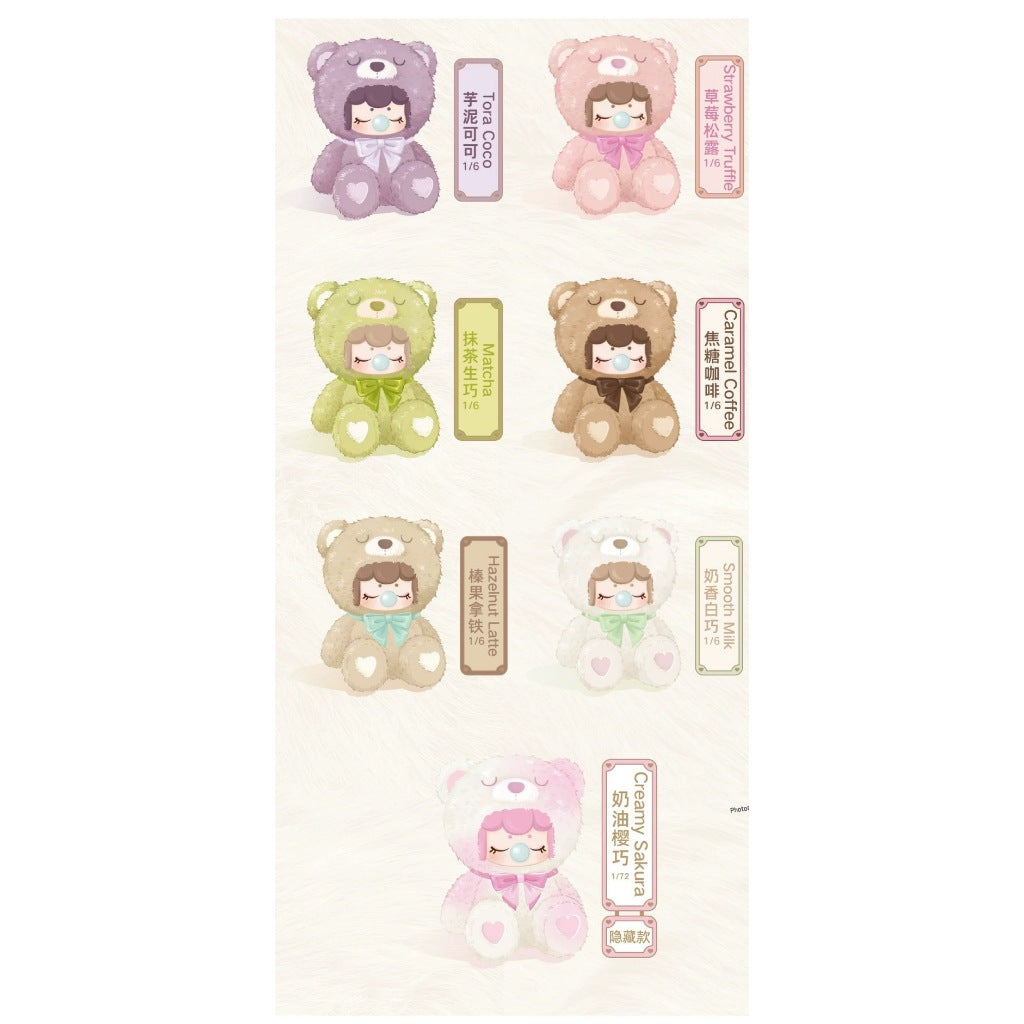 快速預購 ✅ Nanci 巧克力繽紛小熊 公仔 毛絨娃娃 搪膠掛件 掛飾 盲盒 若來 ROLIFE 確認款 隱藏 囡茜