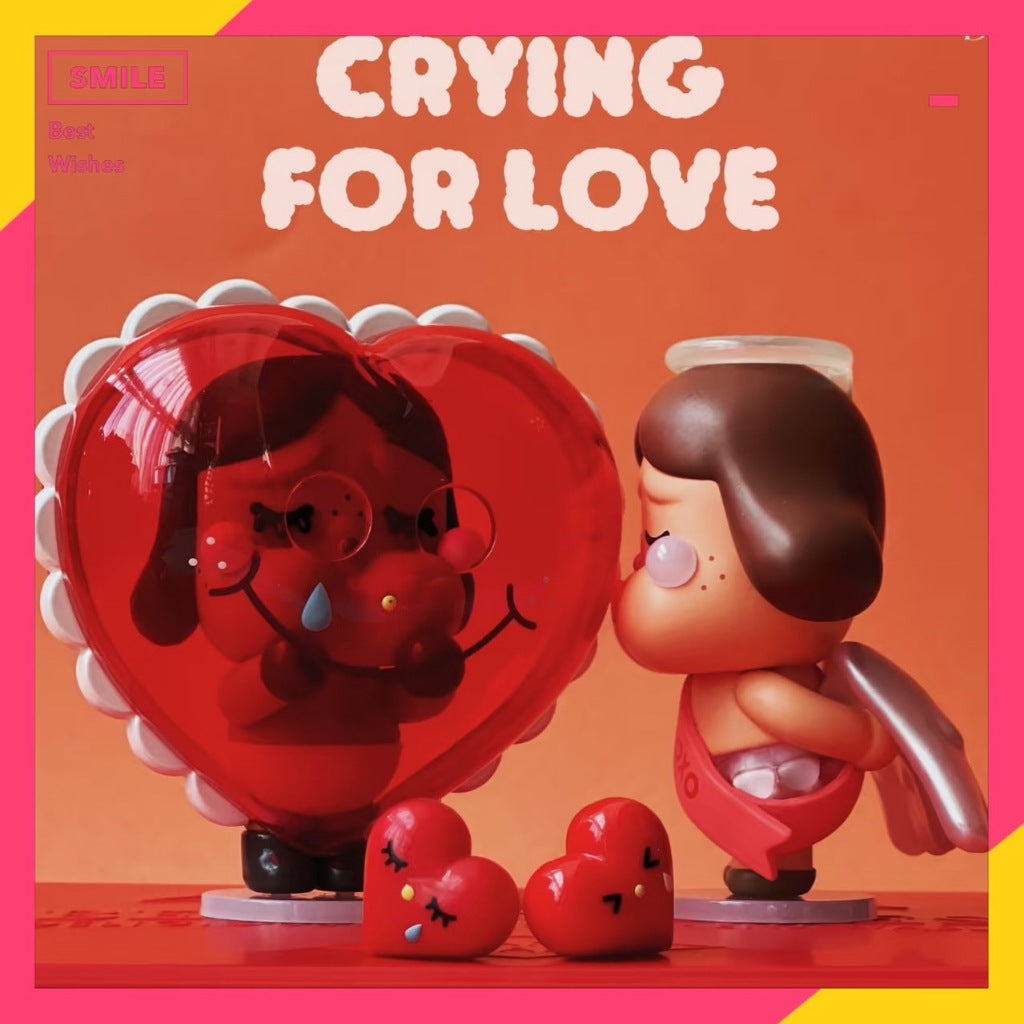 快速預購🔥 哭娃 愛神的眼淚 確認款 泡泡瑪特 公仔 CRY BABY popmart 甜在一起 心碎面具 真愛之盒