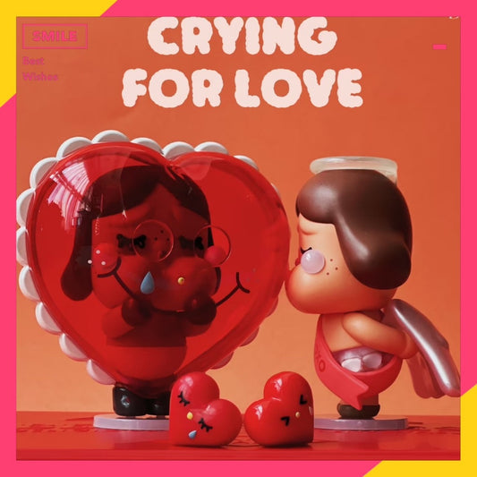 快速預購🔥 哭娃 愛神的眼淚 確認款 泡泡瑪特 公仔 CRY BABY popmart 甜在一起 心碎面具 真愛之盒