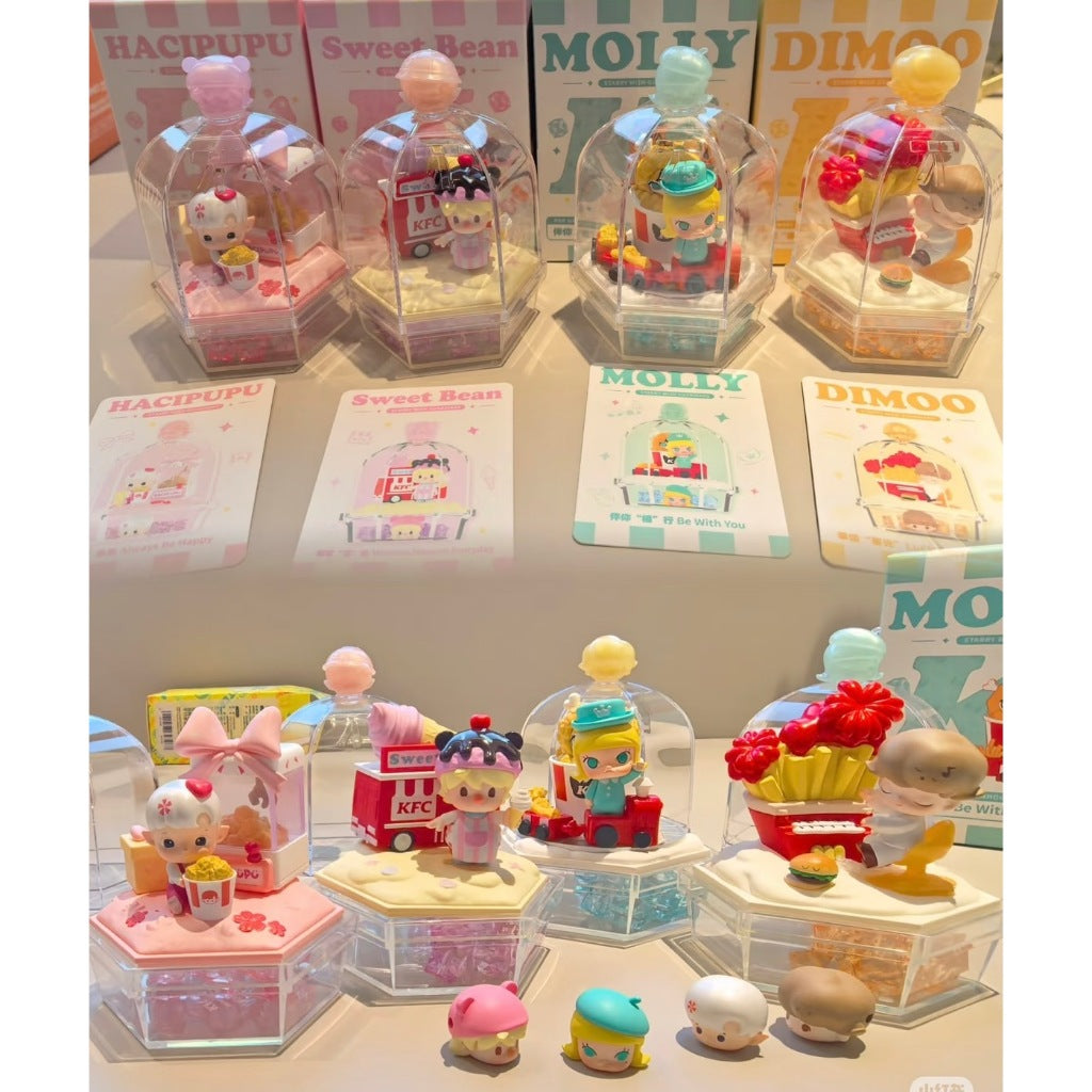 快速預購🔥 肯德基 MINE ME molly dimoo hacipupu 小甜豆 確認款 泡泡瑪特 聯名公仔 KFC