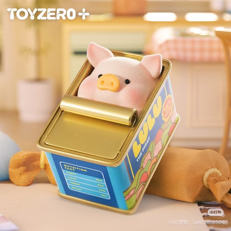 快速預購 ✅ Lulu豬 宅豬相伴 確認款 罐頭豬 52toys 公仔 盲盒 擺件 開罐有肉 不倒翁豬 飽脹豬豬 隱藏