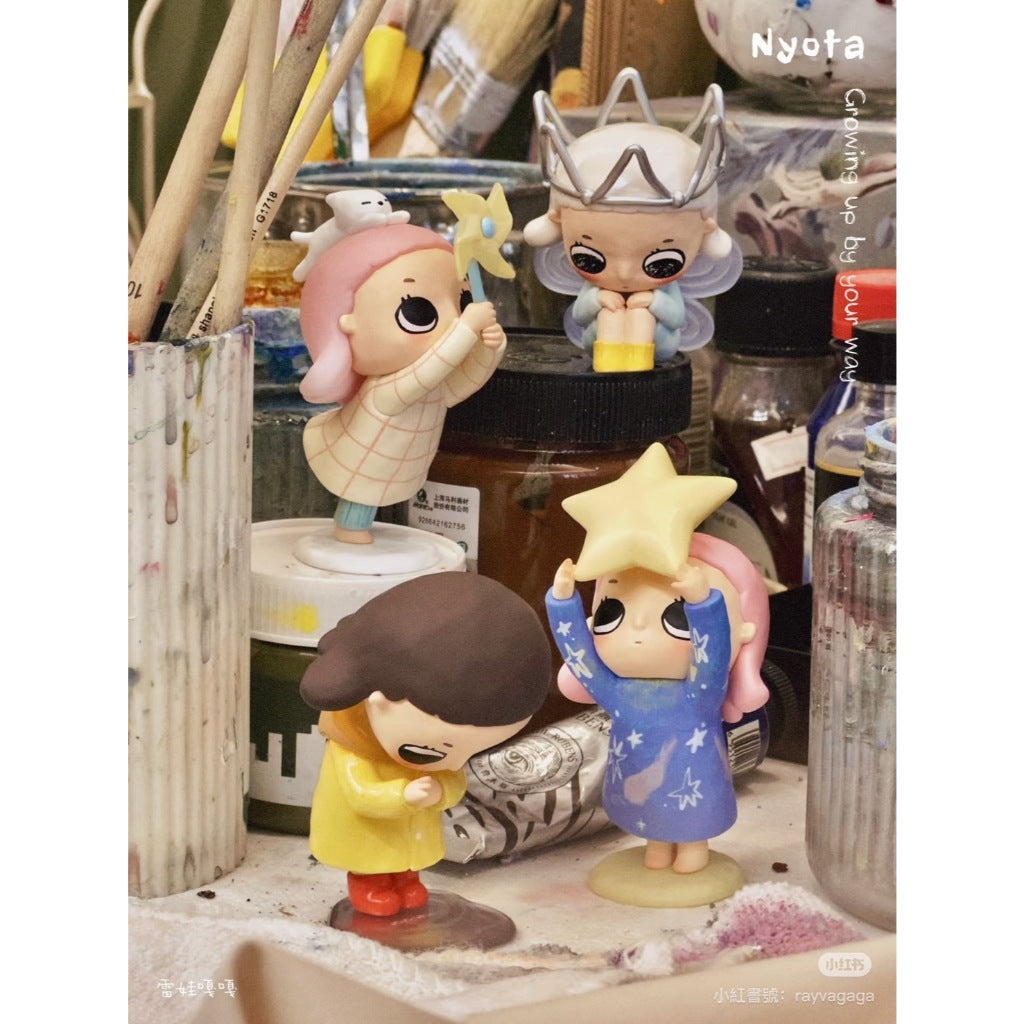 快速預購 ✅ Nyota 自在生長 確認款 POPMART 泡泡瑪特 公仔 盒玩 夢想 我們 隱藏 飛往你的山 隱秘愛意