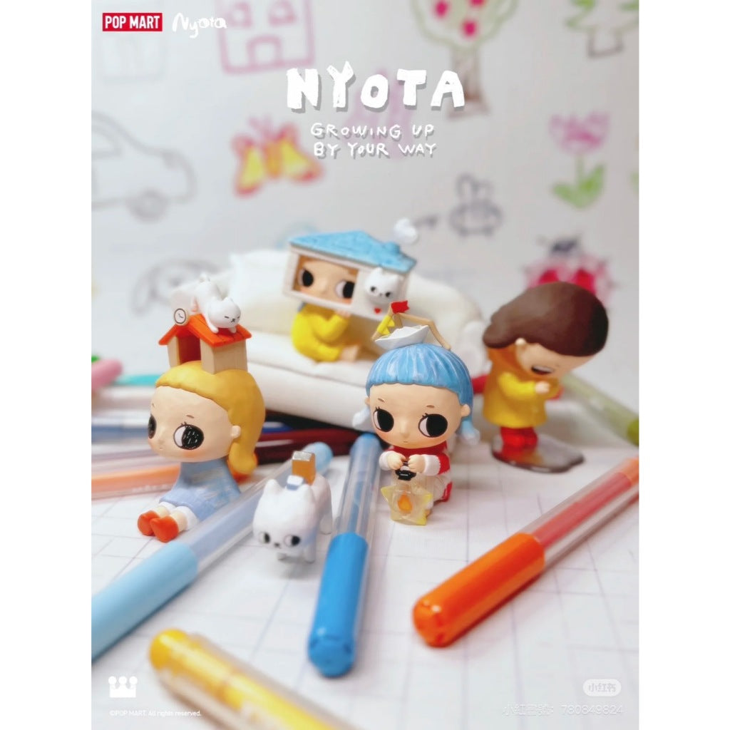 快速預購 ✅ Nyota 自在生長 確認款 POPMART 泡泡瑪特 公仔 盒玩 夢想 我們 隱藏 飛往你的山 隱秘愛意