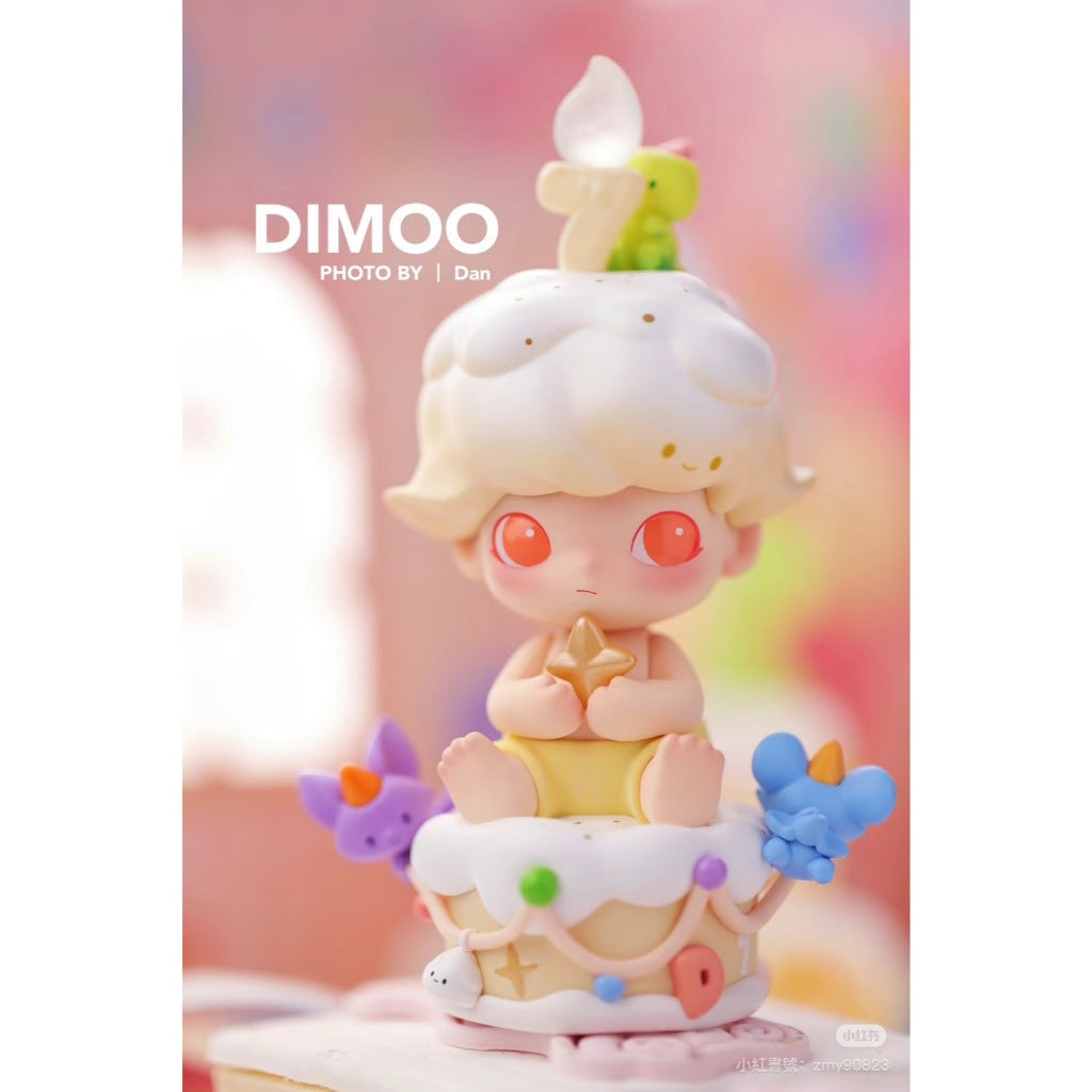 快速預購 ✅ Dimoo 七週年吊卡 生日吊卡 七週年 生日手辦 泡泡瑪特 popmart 公仔 盲盒 禮盒 週年吊卡