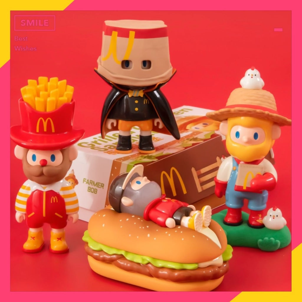 快速預購 ✅ BOB 麥麥農場 麥當勞聯名 farmer bob 男友 公仔 盲盒 吊卡 雞仔密友 板燒堡寶 搗蛋爵士