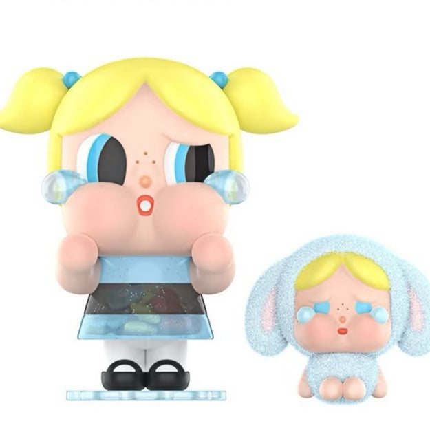 快速預購 ✅ 哭娃 飛天小女警 【中娃】 Crybaby 確認款 公仔 花花 泡泡 毛毛 吊卡 泡泡瑪特 手辦