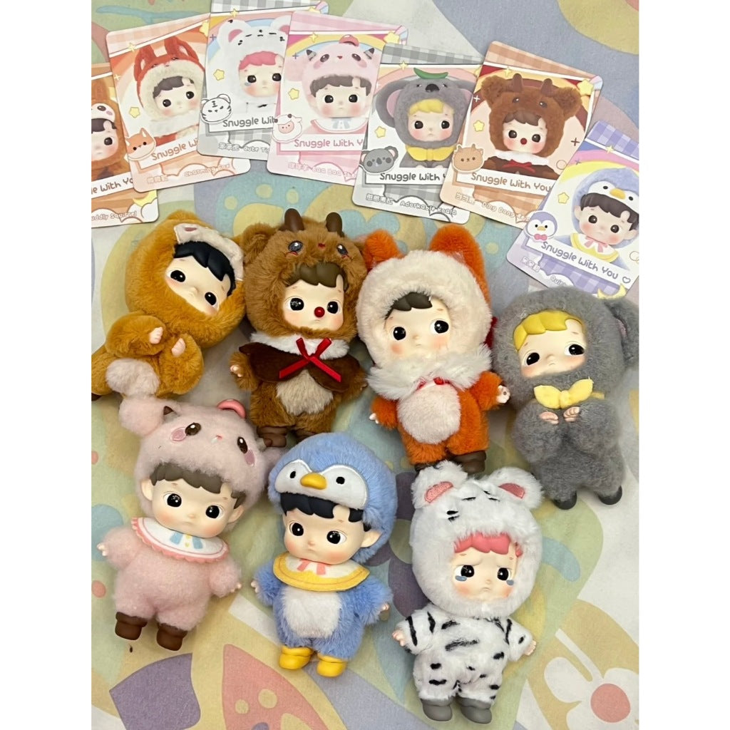 快速預購🔥 Hacipupu 動物貼貼 確認款 泡泡瑪特 公仔  popmart 兇兇鱷 親親鵝 小甜甜 呆呆鵝 乖乖豬