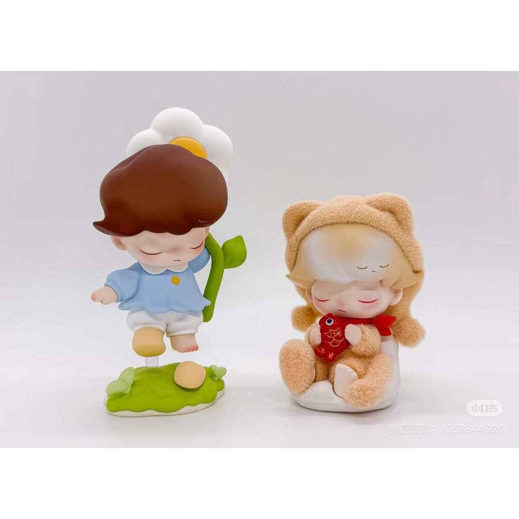 快速預購 ✅ Dimoo 夢裡夢外 確認款 隱藏 盲盒 泡泡瑪特 公仔 popmart 捕星星的人 招財貓咪 好運之夢